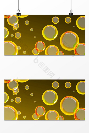 金色气泡纹理质感科技背景图片