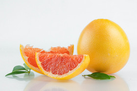 新鲜西柚柚子摄影图