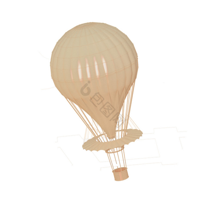 电商促销活动热气球图片