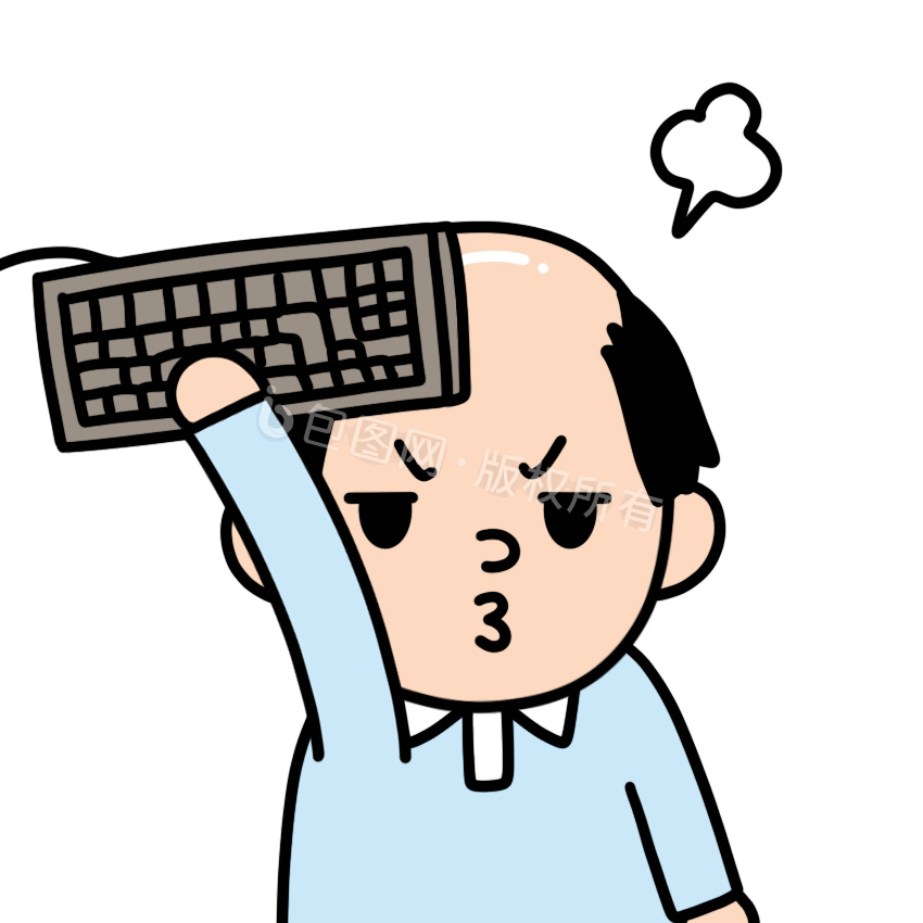 卡通键盘图片-卡通键盘素材免费下载-包图网