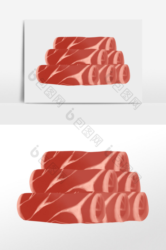 肥牛卷牛肉片牛肉卷