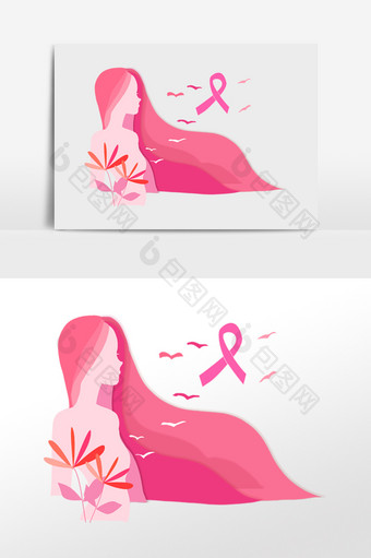 关爱乳房女性乳腺癌图片