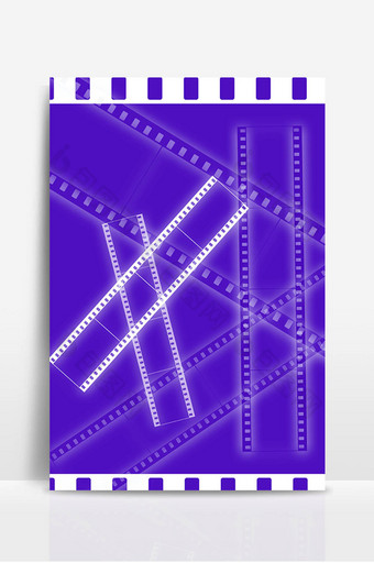 紫色纹理质感胶片电影背景图片