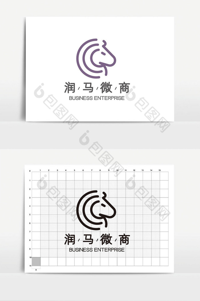 马图形电商微商logoVI图片图片