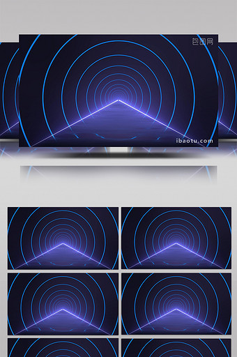 圆型隧道穿梭动态背景图片