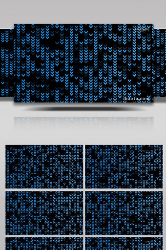 4K蓝色箭头科技商务晚会背景图片
