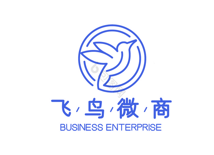 飞鸟图形电商微商logoVI图片