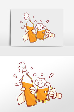 2018为世界杯干杯足球啤酒图片