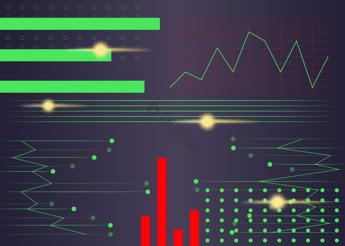 金融证券股市数据股票图片