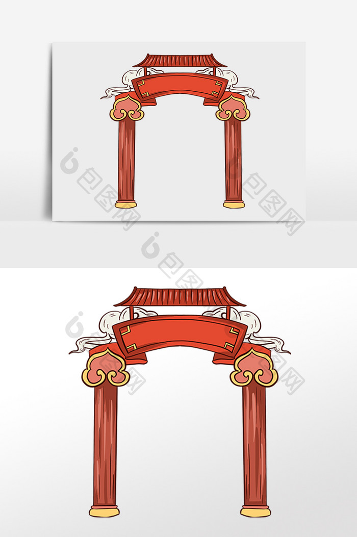 2021新年新春门头