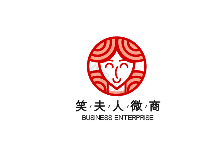 美女头像电商微商logoVI图片