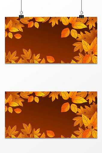 秋叶背景 秋叶背景图片 包图网
