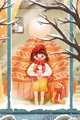 冬季插画