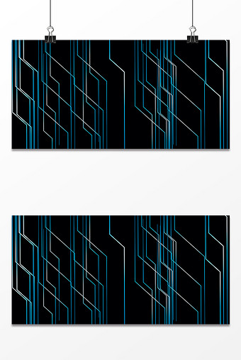 简约黑色科技线纹理背景