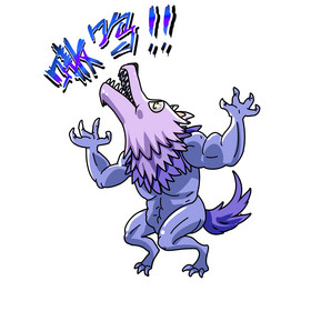 万圣节鬼节恐怖老狼图片