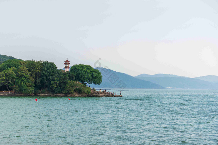 江苏无锡太湖鼋头渚湖水图片