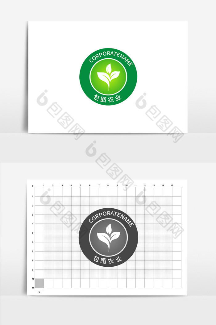 包图农业农林农田标志logo商标·图片图片
