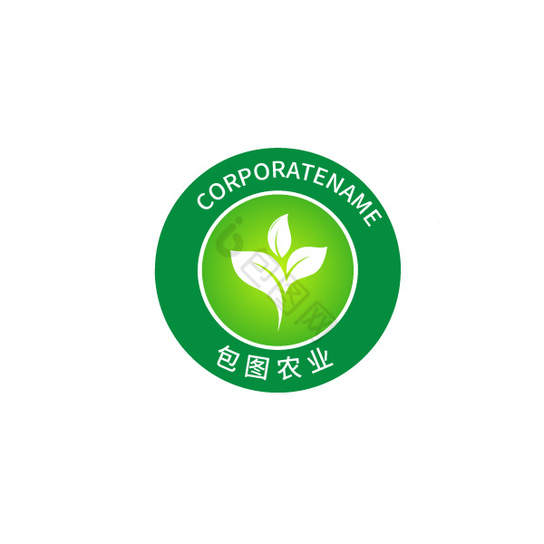 包图农业农林农田标志logo商标·图片