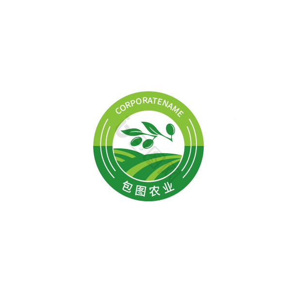 包图农业农林农田标志logo标志图片