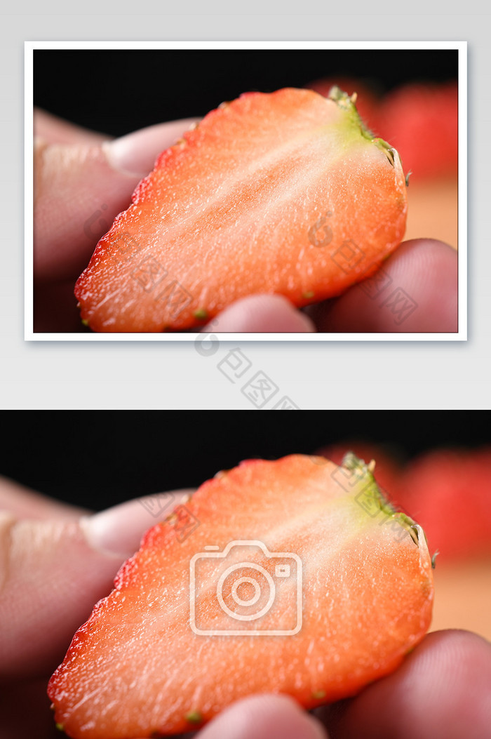 新鲜草莓水果特写图片图片