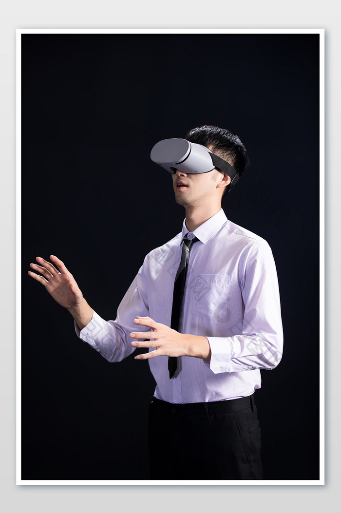 商务大气科技虚拟VR体验新奇摄影图图片图片