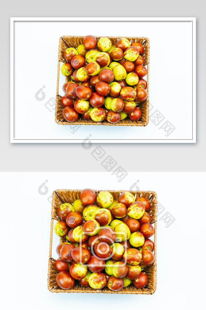 红色冬枣枣子摄影图图片图片