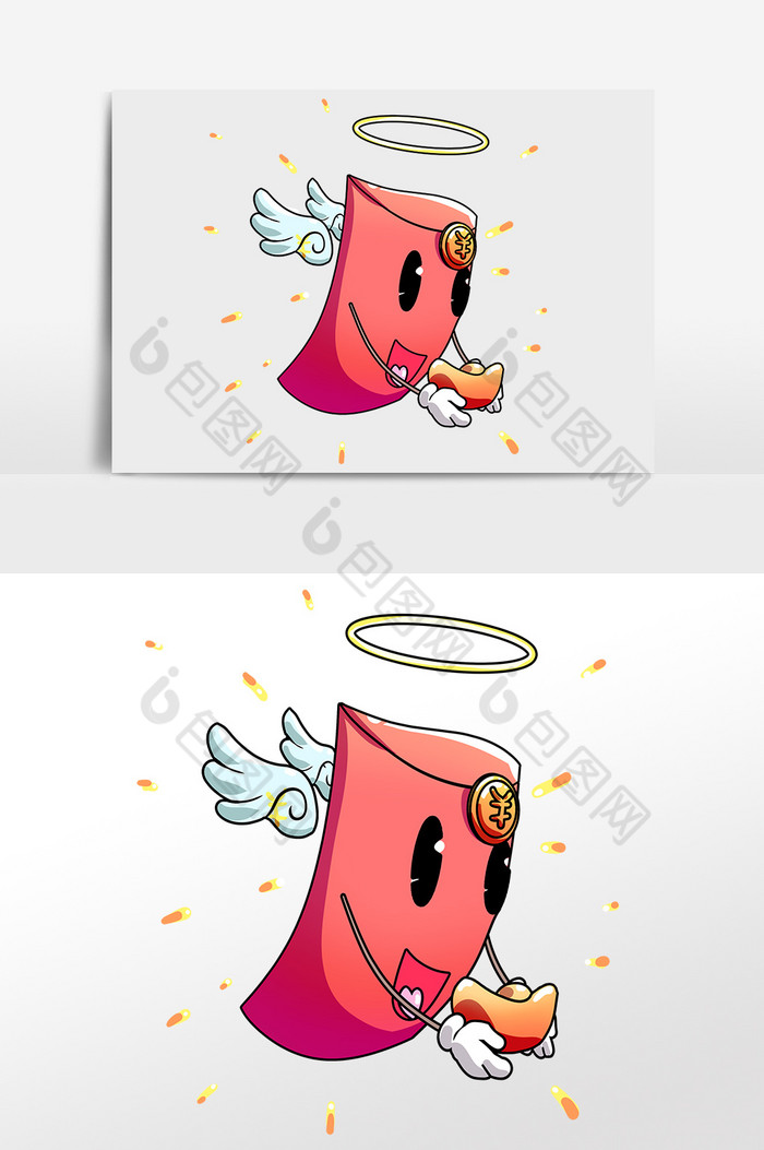 2021新年天使红包图片