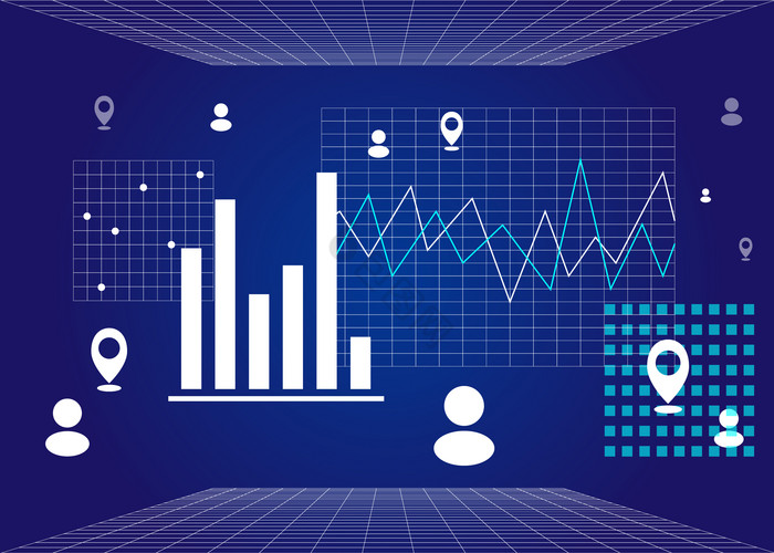 高科技数据分析图片