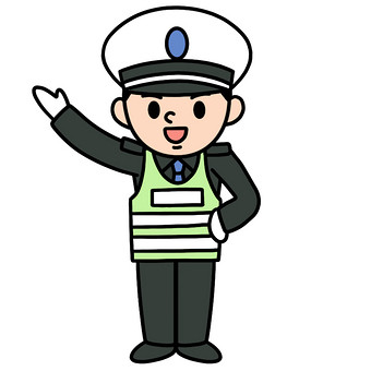交警护航图片素材
