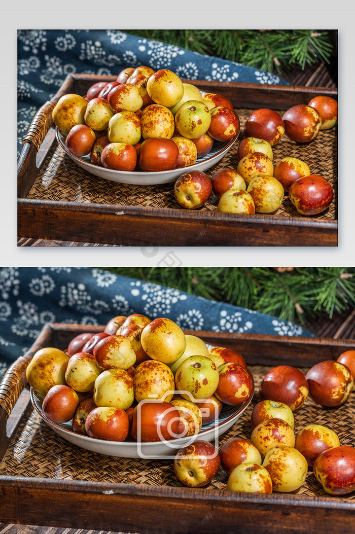 新鲜水果冬枣摄影图图片图片