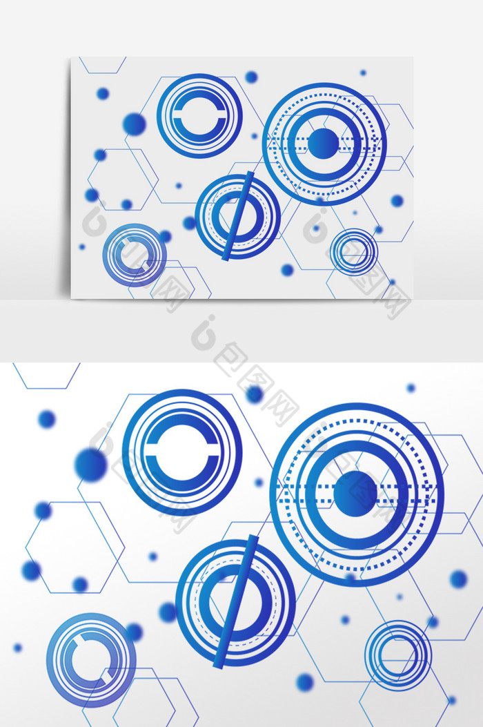 科技几何图片图片