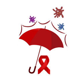 关爱健康艾滋病保护伞