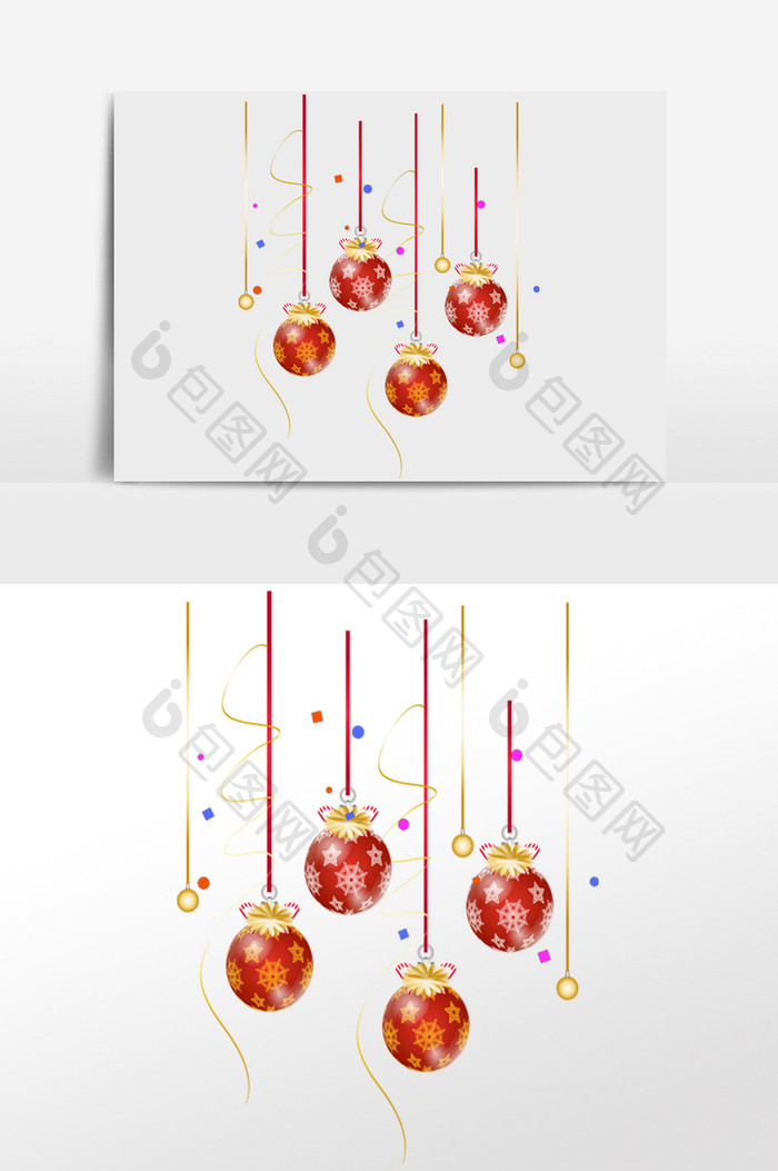 圣诞圆球挂饰装饰