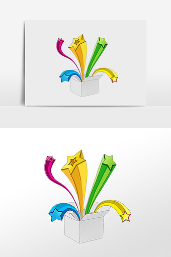 彩色丝带节日飘带