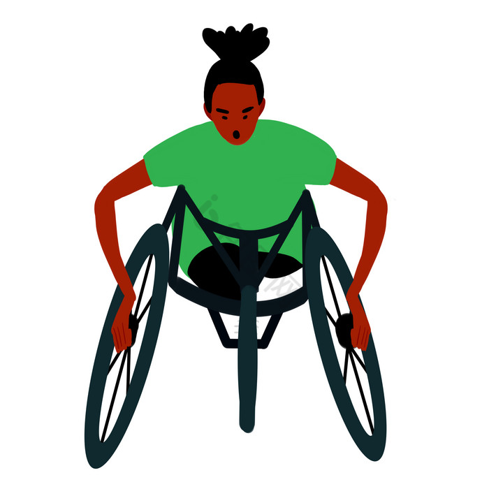 残疾人运动比赛图片