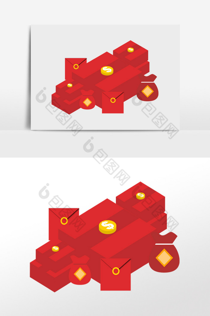 新年春节福袋红包图片图片