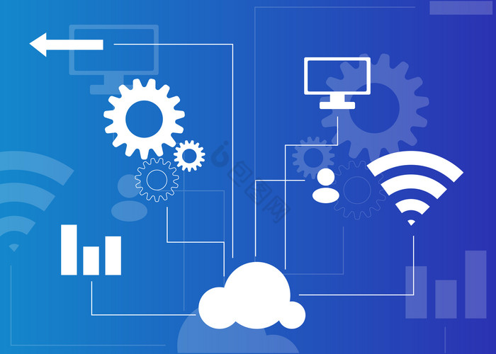 科技云计算数据图片