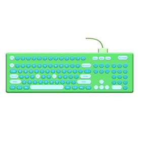 电子产品绿色电脑键盘