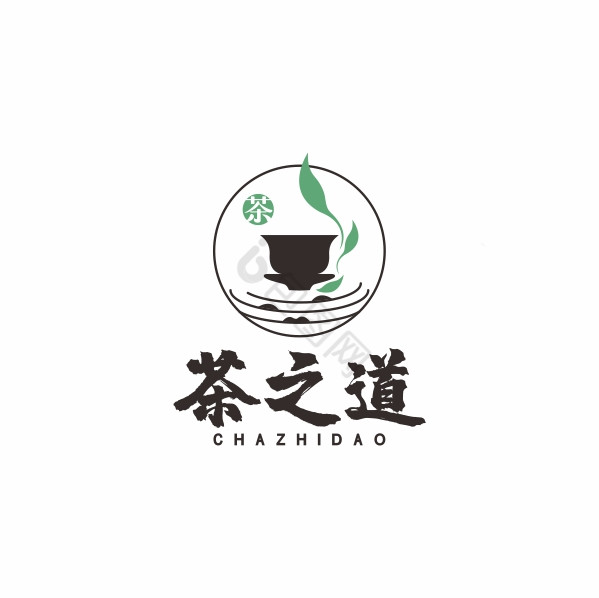 茶道茶馆茶楼茶文化LOGO标志VI图片