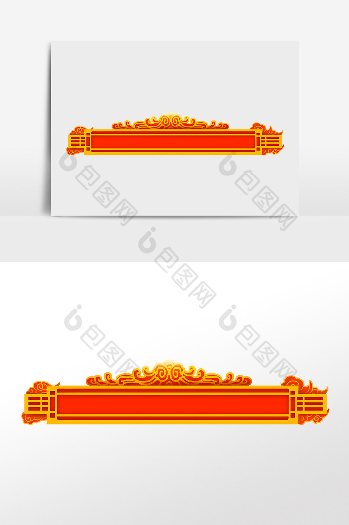 国风金属质感边框图片图片