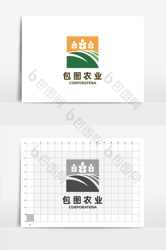 农业农林农田标志logo标志图片图片