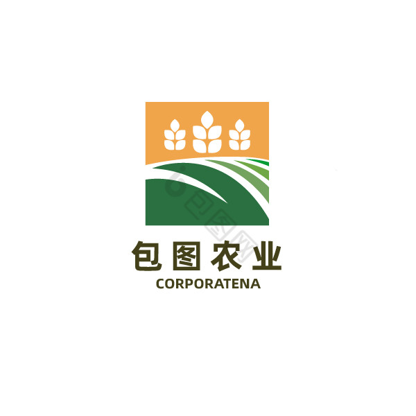 农业农林农田标志logo标志图片