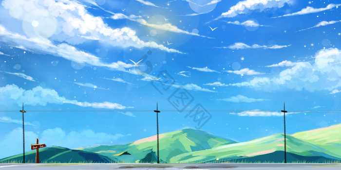 背景动漫