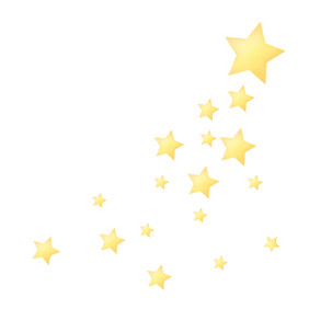 黄色星星闪耀动态小动画GIF