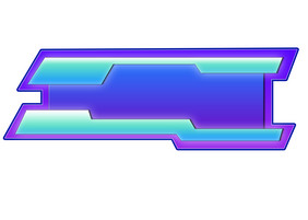 蓝色高科技标题框