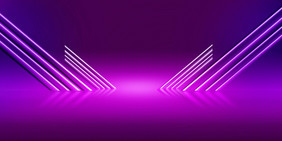 梦幻紫色科技纹理背景