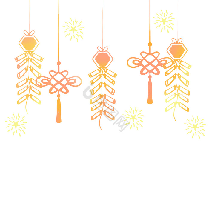 新年春节灯笼挂饰图片