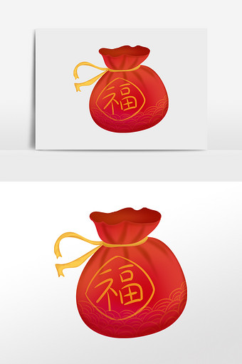 恭喜发财大红包钱袋子