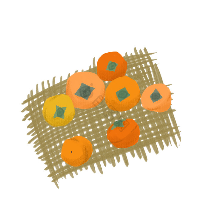 新鲜水果柿子脆柿图片