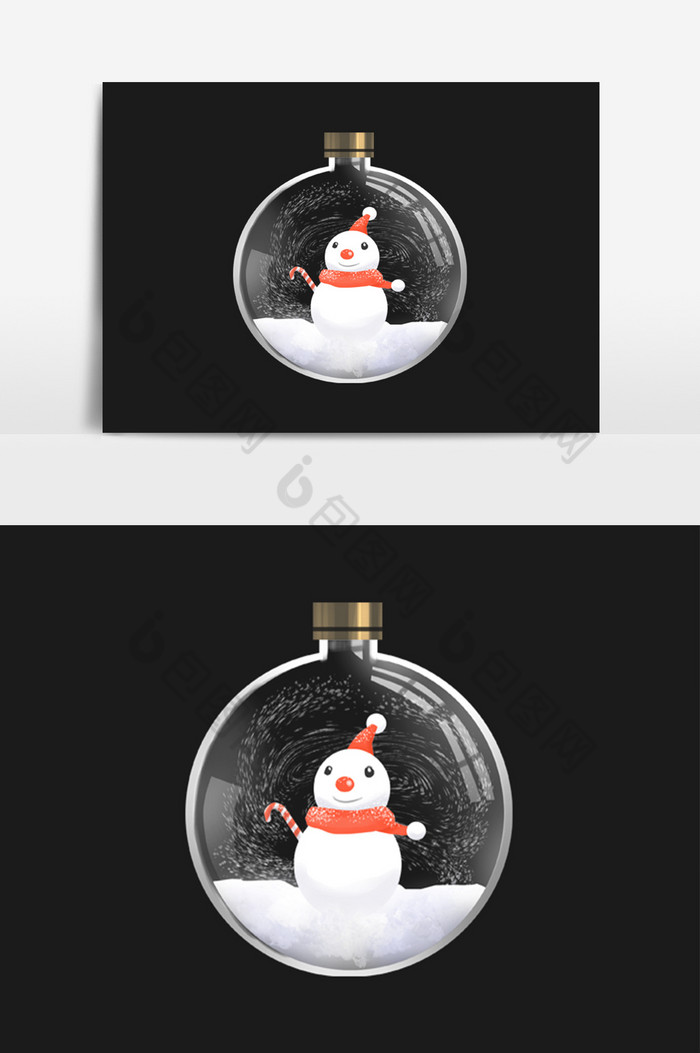 圣诞水晶球雪球装饰品图片图片